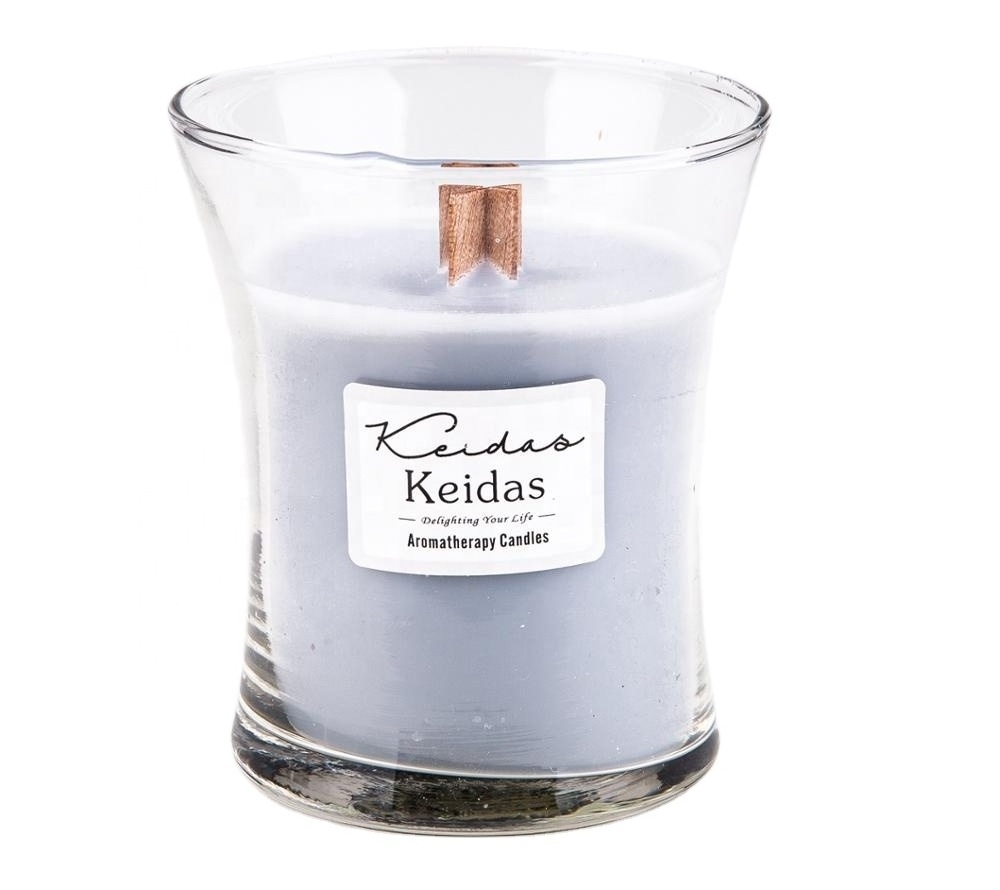 Plus Wooden Wick Fireside Scented Candle