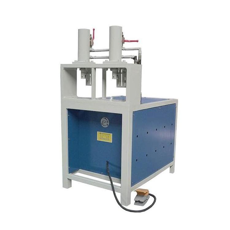 Customized Notching Hydraulic Power Supply Hydraulic Square Tube Right Angle Notching Machine Tube Hole Punching Machine