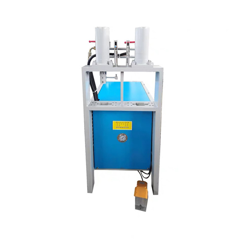 Customized Notching Hydraulic Power Supply Hydraulic Square Tube Right Angle Notching Machine Tube Hole Punching Machine