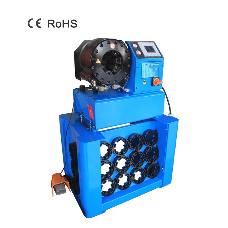 press for 1/4 to 2inch crimping of high pressure hoses and ferrule P20 style best hydraulic hose fitting crimping machine price