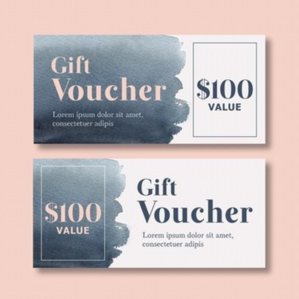 Custom printing scratch off cash coupon gift voucher even lottery ticket booklet gift token with serial numbers