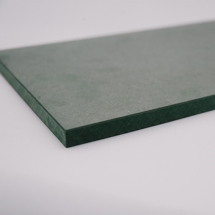 12 15 18 mm Moisture resistance acrylic coated double faced super gloss green mdf panel boards