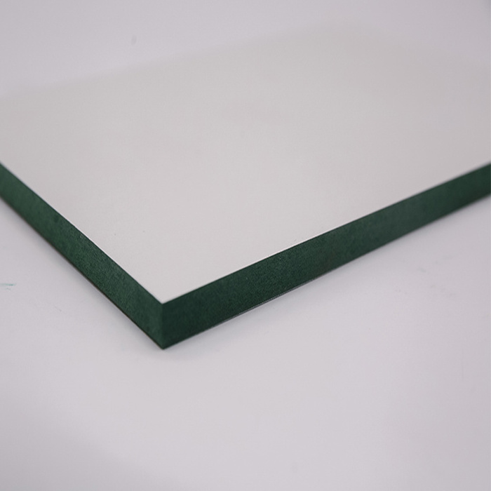 12 15 18 mm Moisture resistance acrylic coated double faced super gloss green mdf panel boards