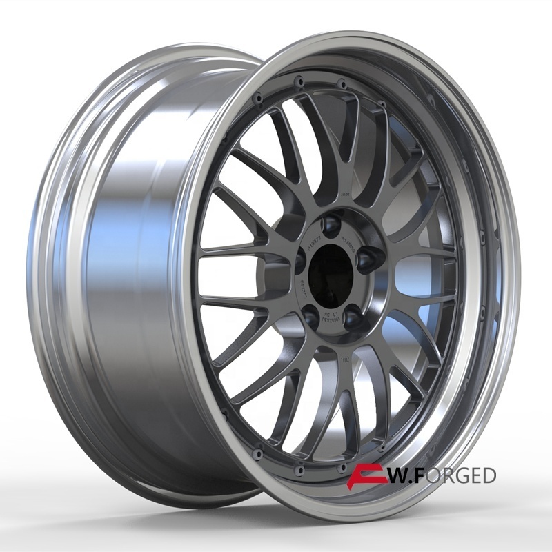 custom 2-piece 19 20 21 inch bb.s forged wheels 5x112 5x114.3 5x120 with Deep lip