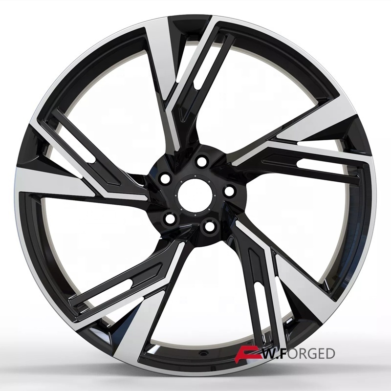 popular 18 19 20 21 22 inch forged alloy rims wheels 5x112 for Audi rs6 rs7 a6 a8 s6 Passenger car wheels rims