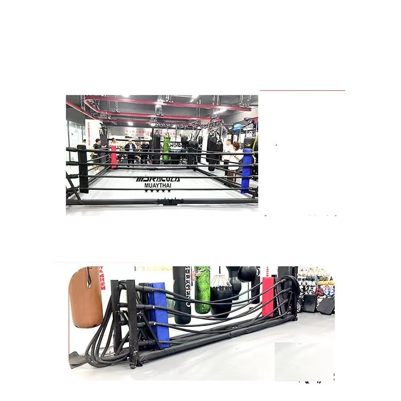 Professional Customized Size Table Flooring folding Boxing Ring Price PVC Canvas Taekwondo Karate Wrestling Judo Boxing Ring