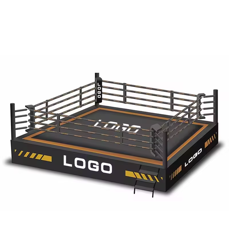 2024 Professional Customized Size Logo Table Flooring Boxing Ring Price PVC Canvas Taekwondo Karate Wrestling Judo Boxing Ring