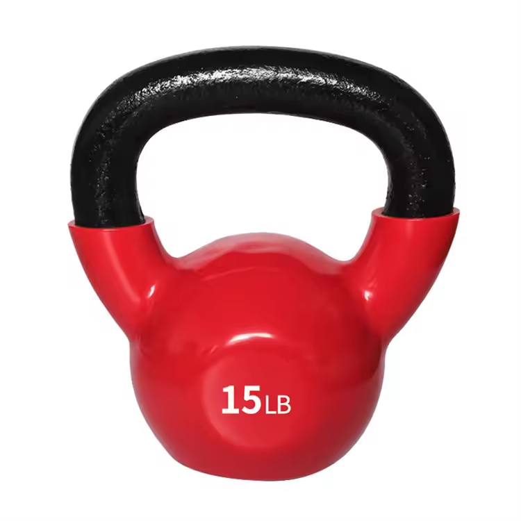 Factory direct colorful neoprene and vinyl coated cast iron kettlebell Cheap Price Cast Iron Kettlebell