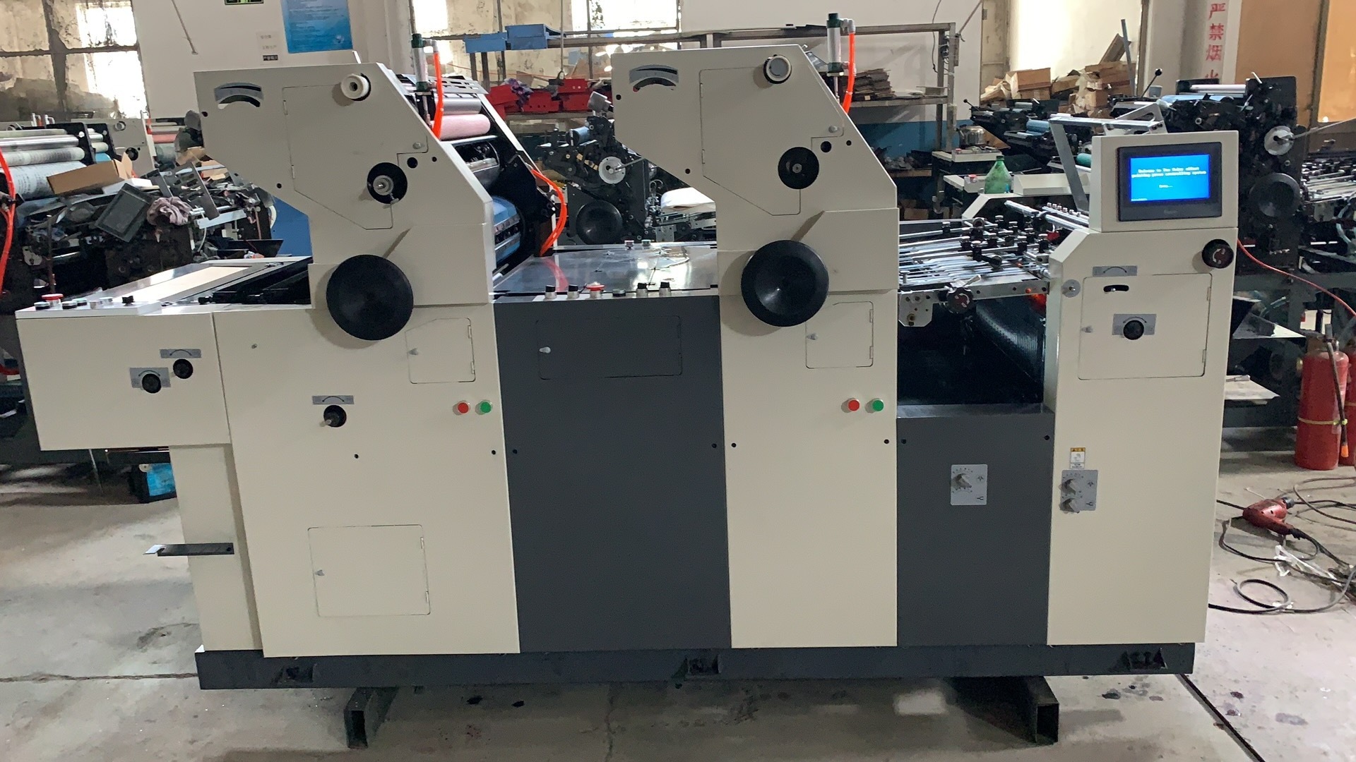 HT262II  Brand New  offset printing machine  two color Offset Printingromperne Offset Printer