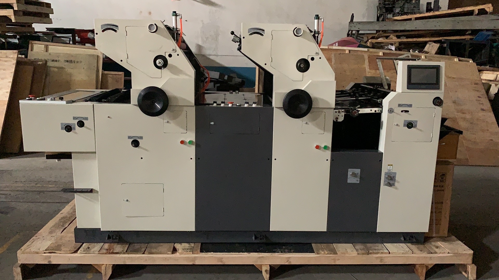 HT262II  Brand New  offset printing machine  two color Offset Printingromperne Offset Printer