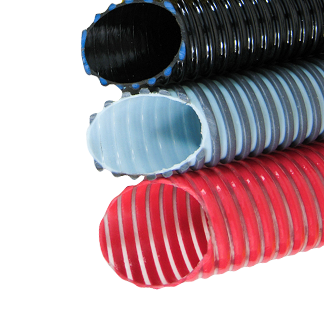 High Quality 1 2 3 4 5 6 8 Inch Flexible PVC Water /Oil/Fuel/Sand Helix Suction Hose Pipe