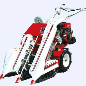 New Mini Reaper-Binder Harvester with High Productivity for Farms and Home Use Featuring Core Components