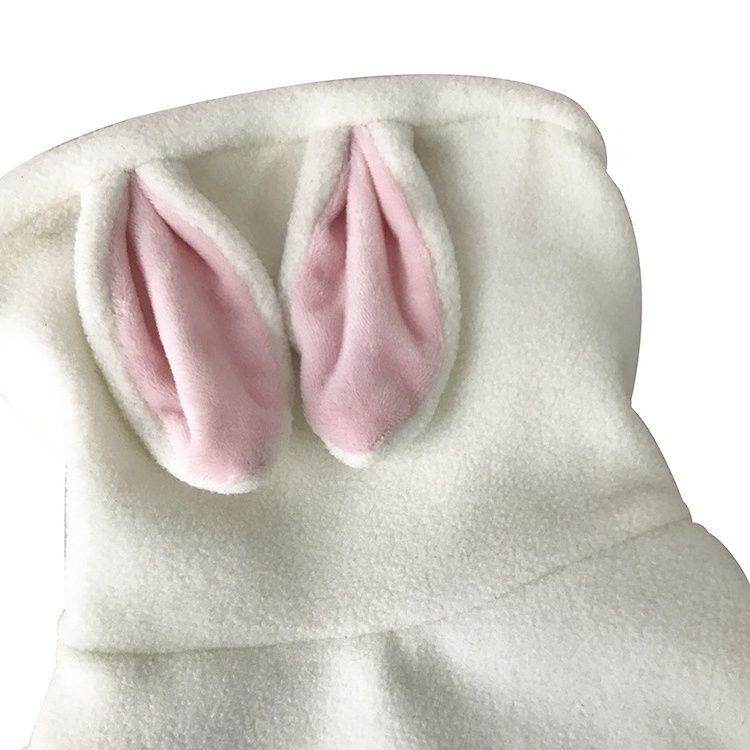 Custom OEM bunny cotton clothing small boy dog cat cloth for rabbit pet rabbit clothes