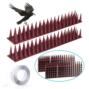 cheap price PP bird spikes plastic bird repellent repeller thorn pest control anti cat bird pigeon