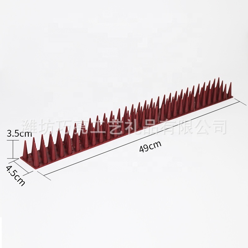 cheap price PP bird spikes plastic bird repellent repeller thorn pest control anti cat bird pigeon