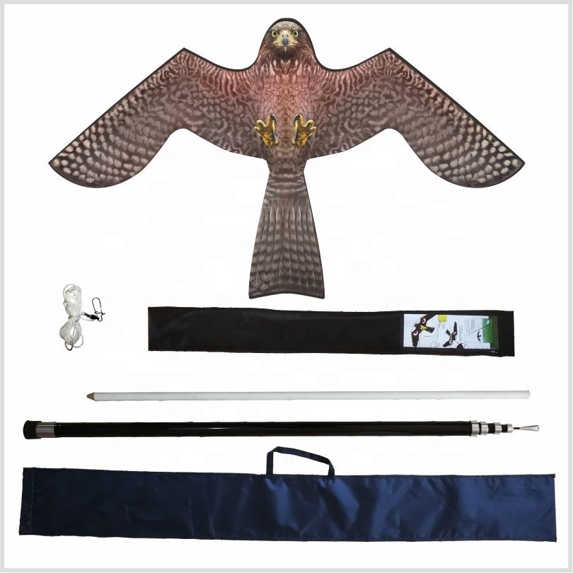 Hot Sale bird scarer Simulated Falcon Eagle Kites scare bird away to Drive Birds Protect Crops anti pigeon