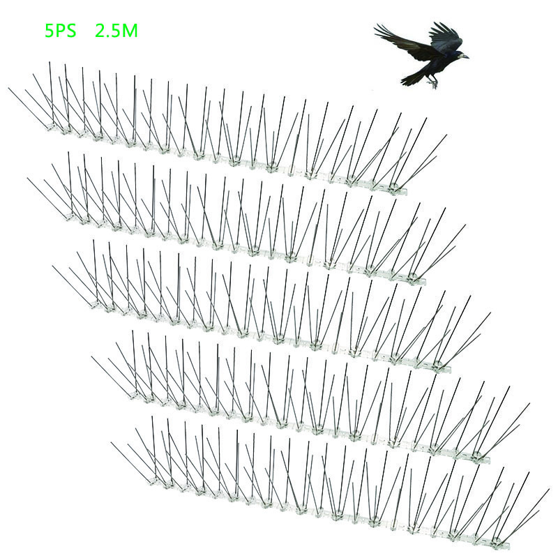 Qiao Liang bird scarer device  House shop courtyard stainless steel anti bird spike  with bird spikes anti pigeon pest control p