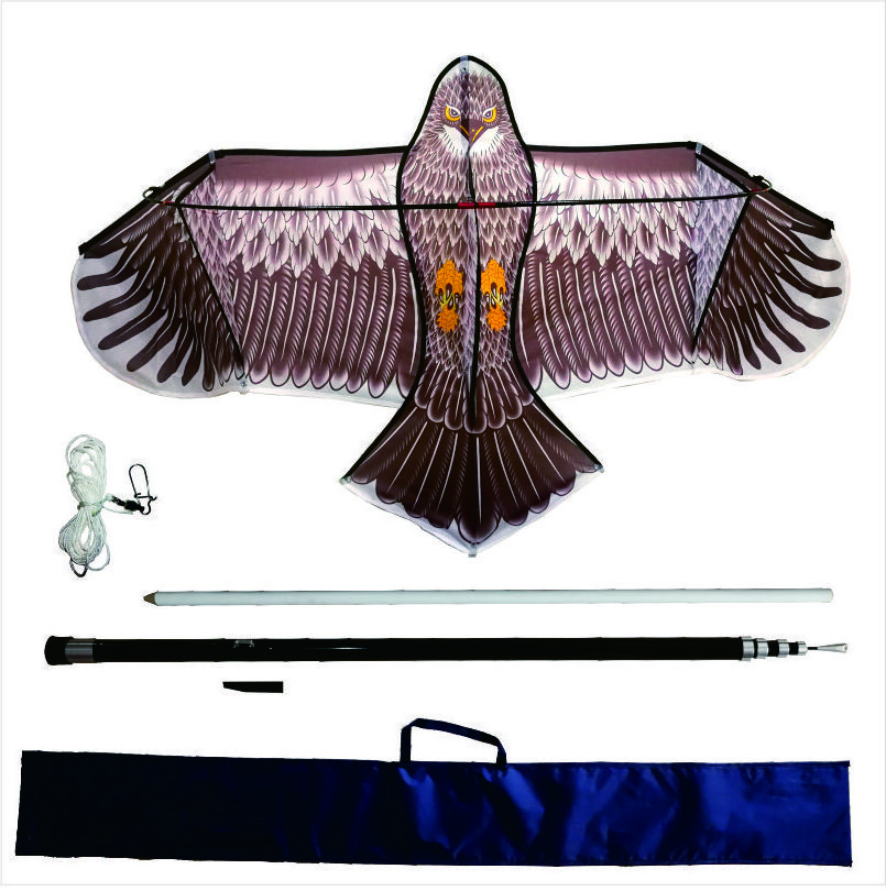 2023  New laser Eagle bird kite protects the farm hawk kite