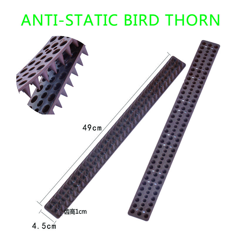 cheap price PP bird spikes plastic bird repellent repeller thorn pest control anti cat bird pigeon