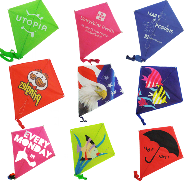 Promotion weifang kite Advertising Custom Design Qutdoor Diamond Blank diy  Customized Made Logo professional promotional kite