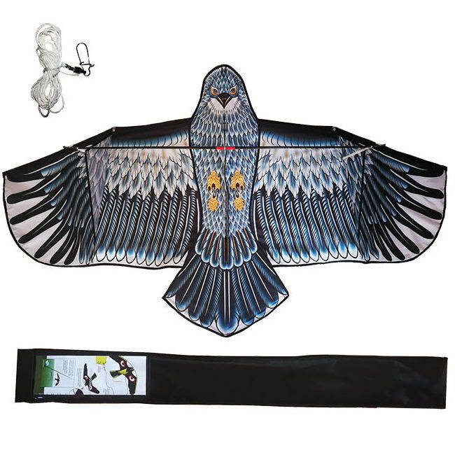 2023  New laser Eagle bird kite protects the farm hawk kite