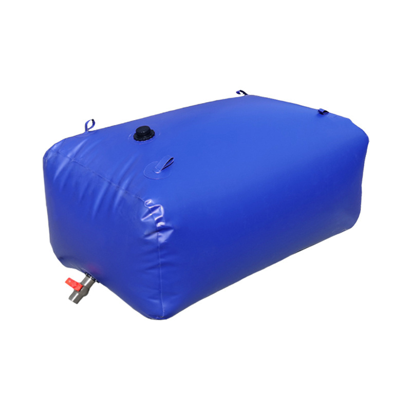 Inflatable portable PVC flexible agricultural irrigation fire fighting folding water storage bladder plastic water tank