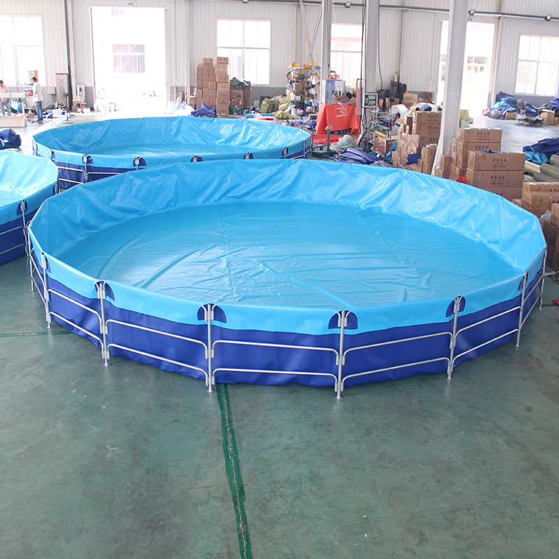 300 Gallon Fish Tank Collapsible Home Fish Pond Portable Plastic Fish Ponds supplier