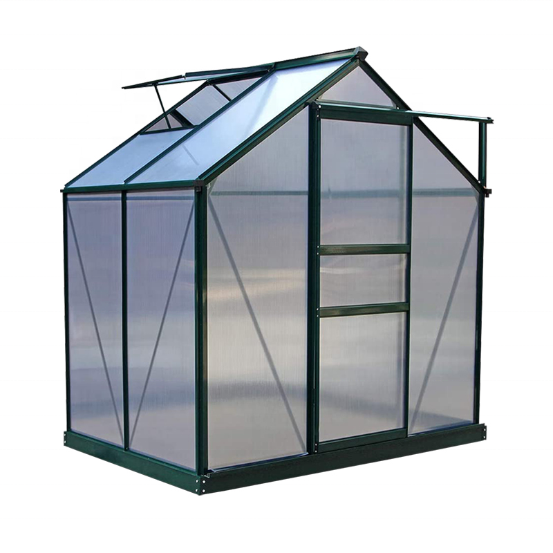 portable gazebo aluminium glass garden greenhouse accessories for backyard gardening