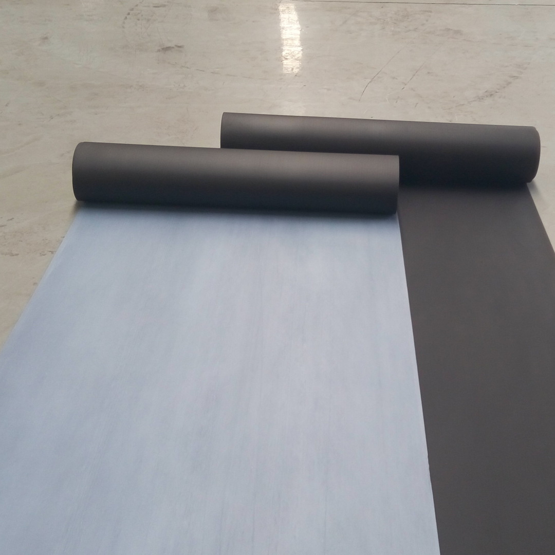 China manufacture price black epdm waterproof roofing membrane materials for roofing waterproof membrane roll