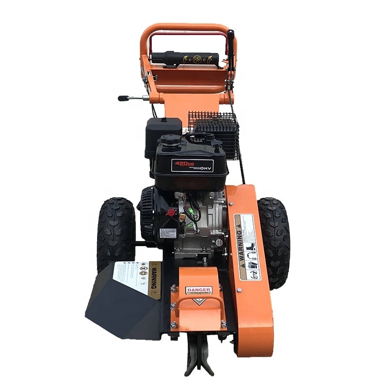 Most popular Compact 8 super big teeth 15hp petrol engine powered tree stump grinder machine/stump grinder with TUV CE EPA UKCA