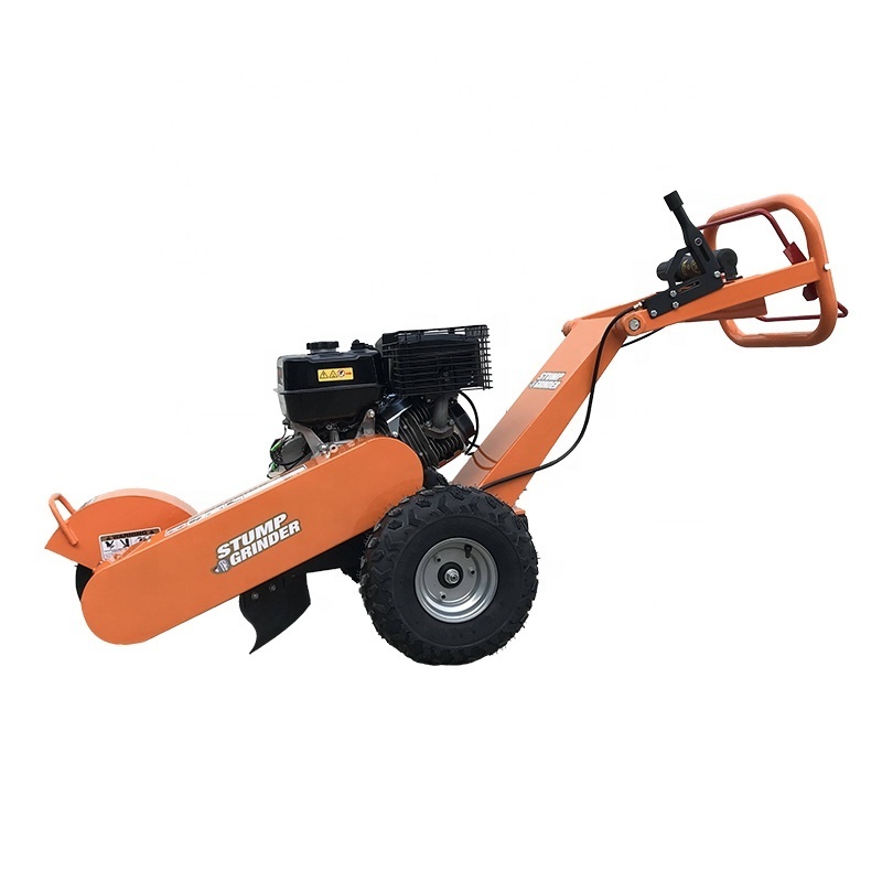 Most popular Compact 8 super big teeth 15hp petrol engine powered tree stump grinder machine/stump grinder with TUV CE EPA UKCA