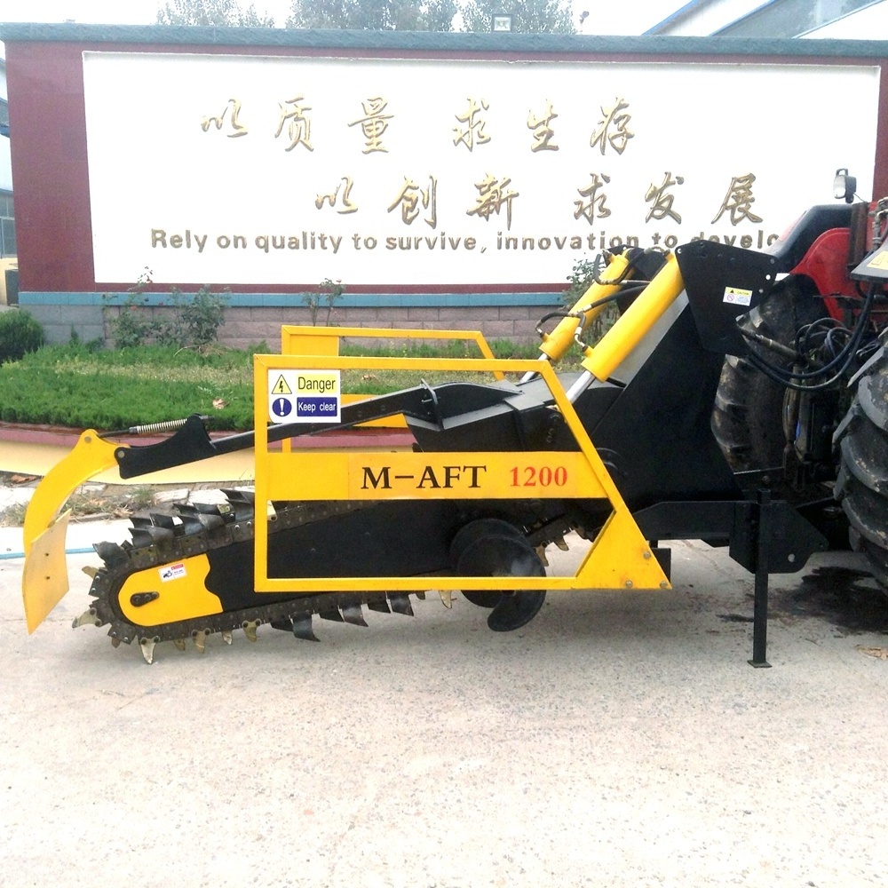 heavy duty tractor mounted PTO Trencher