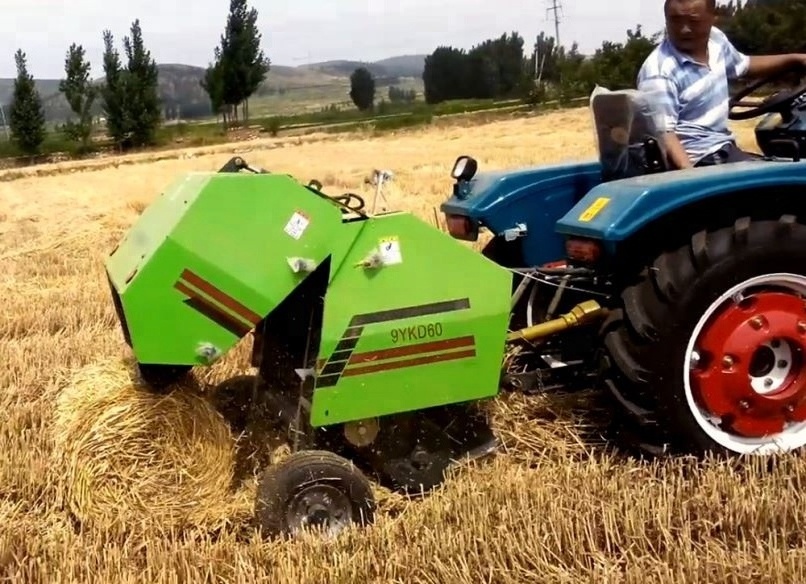 mini hay  round baler