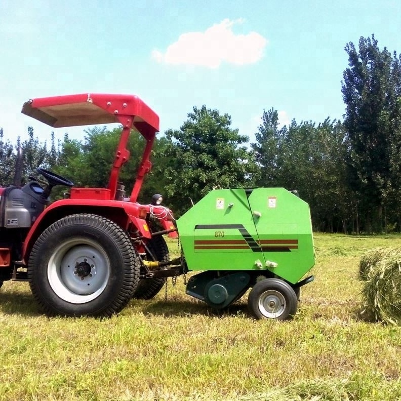 mini hay  round baler