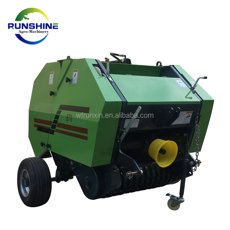 NEW Mini Manual Hydraulic Baler/ Round Type Baler For Sale