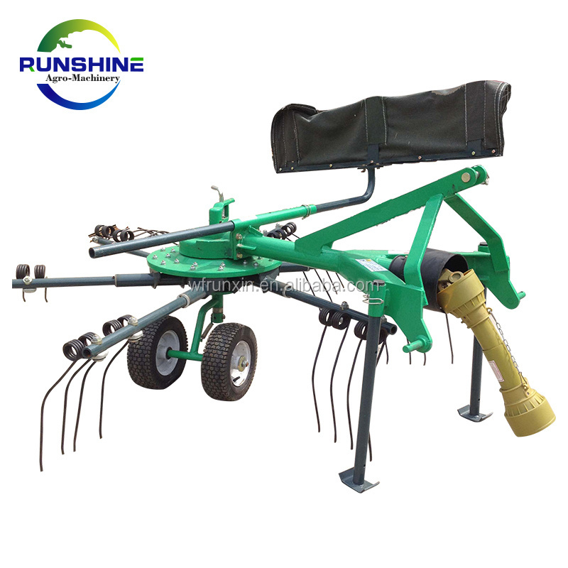 RUNSHINE Farm Equipment Tractor PTO Hay Landscape Rake