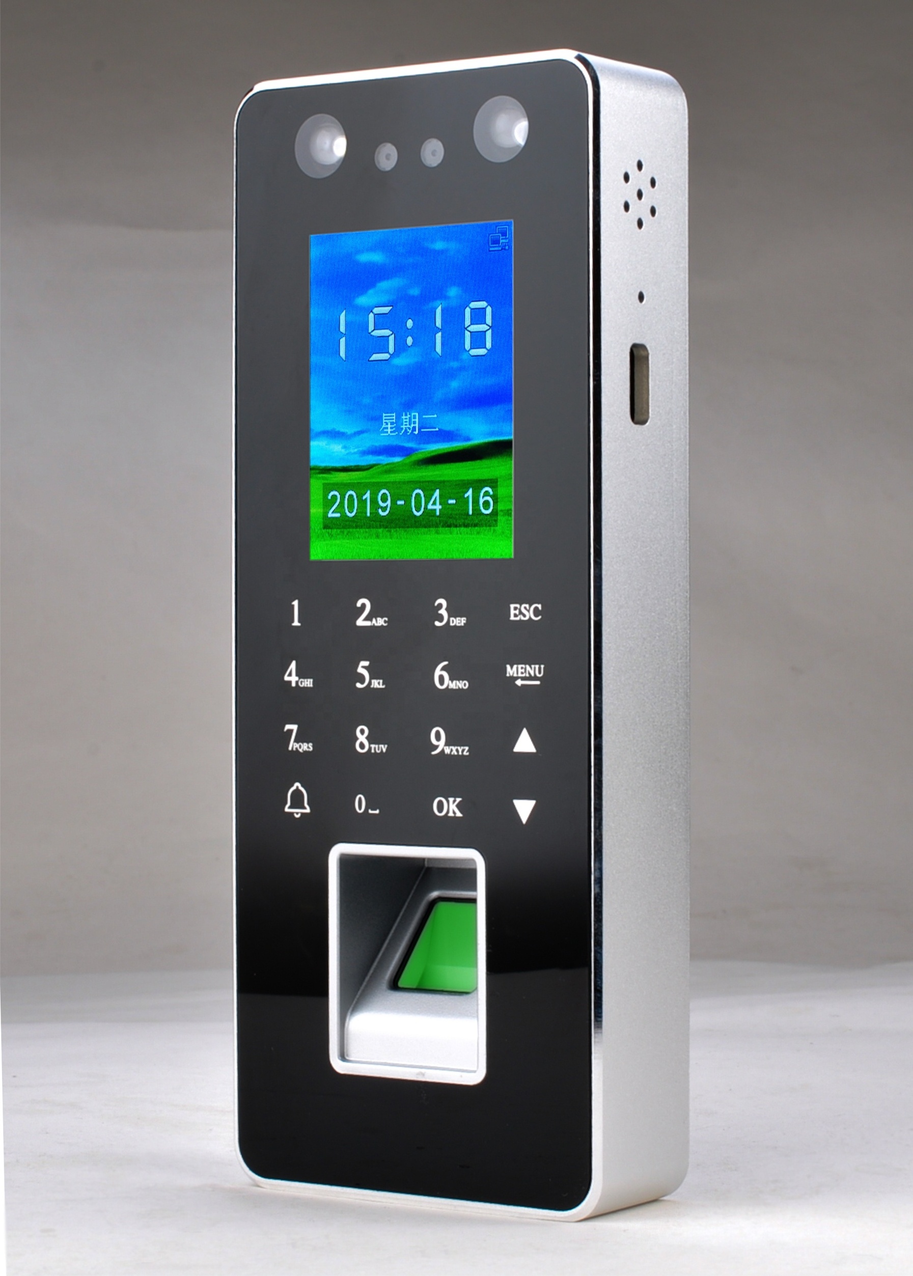 Cheapest  Free API Camera Fingerprint Card Time Attendance System Face Recognition Biometric Access Control Products