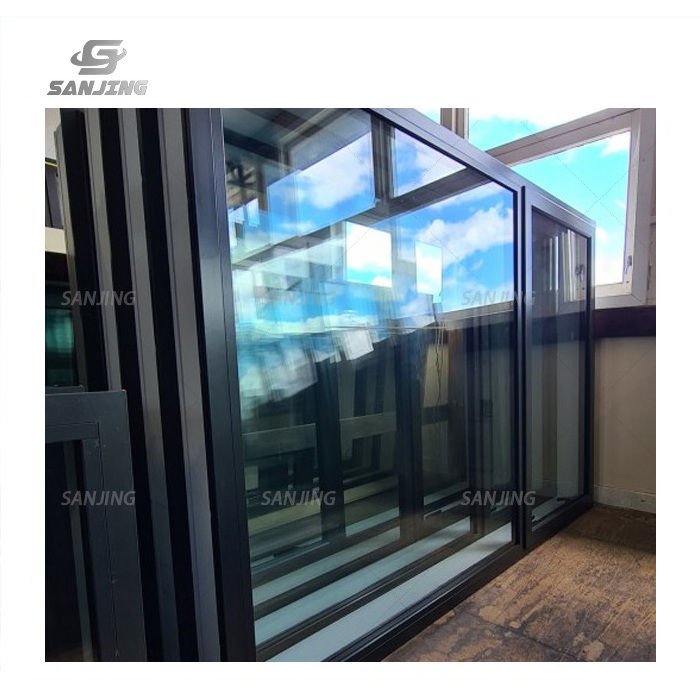 Aluminum Windows Aluminum Profiles Windows Double/Triple Glazed Glass Sliding and Casement Aluminum Windows and Doors