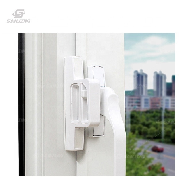 high quality cheap upvc pvc latest superior electric shutter window casement window