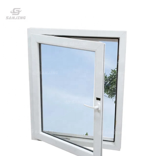 high quality cheap upvc pvc latest superior electric shutter window casement window