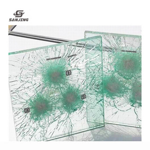 bullet proof door and window glass 50mm bullet resistant glass bulletproof glass price