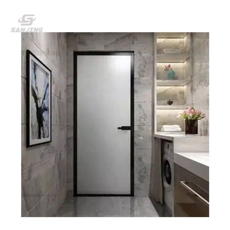 bathroom door glass frosted glass interior bathroom door