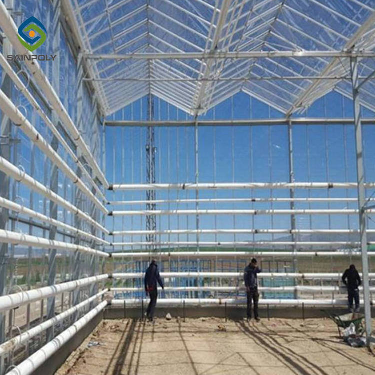 Glass Greenhouse/Commercial Greenhouse/Hydroponic Growing System For Sale