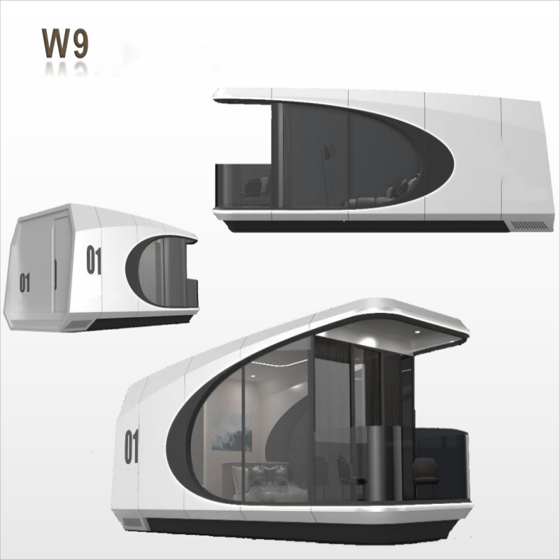 Prefab House space Capsule Bed cabin Hotel Container home sleep pod Outdoor Mobile Tiny houses luxury Capsule House