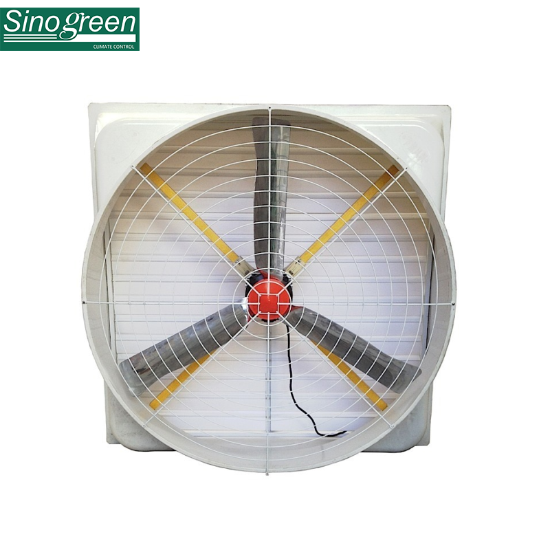 Greenhouse Ventilation Fan 20000 CFM Fiber Glass Exhaust Fan Poultry House Ventilation Equipment