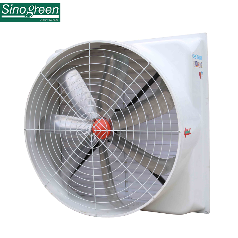 Greenhouse Ventilation Fan 20000 CFM Fiber Glass Exhaust Fan Poultry House Ventilation Equipment