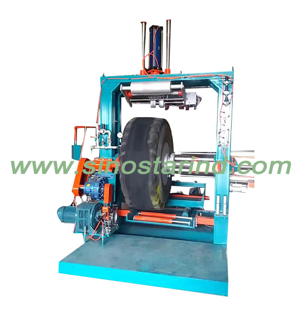 Top sale guaranteed quality OTR hot tire retreading buffing machine