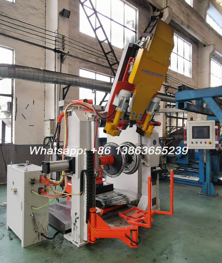 Full automatic tire retreading production line truck tyre and passenger car tire automatic buffing machine