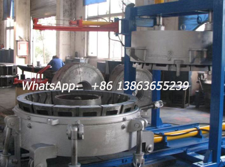 Hot tire retreading segmented mold vulcanizing machine tire mold press machine