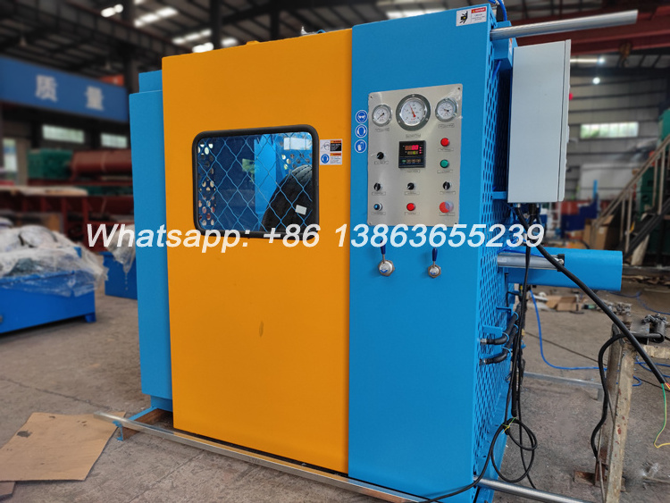 Tire air pressure inspection machine tyre pressure test machine automatic tire inflation pressure inspector with three cameras